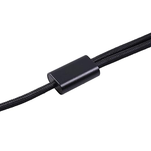 2Pack 16Ft 3.5mm TRS to Dual 6.35mm Stereo Cable 1/8 TRS to Dual 6.35mm 1/4 TS Mono Y Splitter Audio Cord Adapter for Smartphone, Mixer,PC, CD Player, Speakers and Home Stereo System