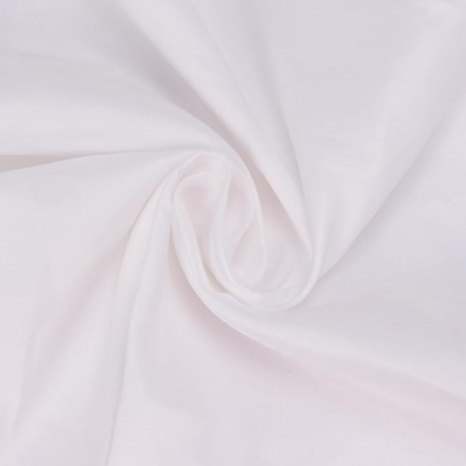 10 Pack Round Tablecloth White 120 Inch, Stain Resistant and Wrinkle Polyester Fabric, Washable Table Cover for Kitchen Dining, Wedding, Buffet Table, Holiday Party
