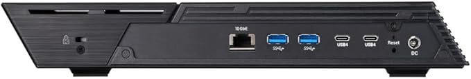Asustor Flashstor 6 Gen 2 FS6806X 6 Bay All-SDD NAS Storage,Quad-Core 2.3GHz CPU, Dual USB 4 Ports, 10GbE Ports, 8GB RAM DDR5, Network Attached Storage with 4 x 2TB NVMe SSD