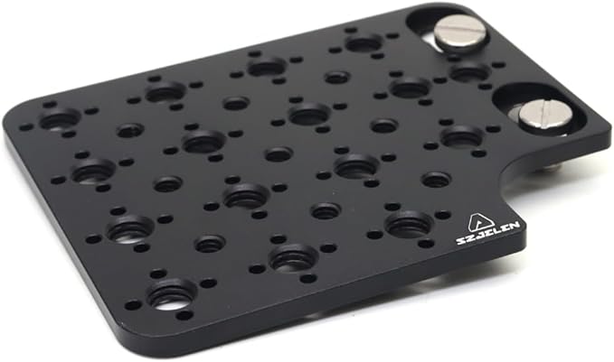 Multicolor ARRI Alexa Mini LF Expansion Side Panel Kit,Switching Mounting Camera Plate with 3/8 Screws for Camera, Monitor, Bracket(Black)