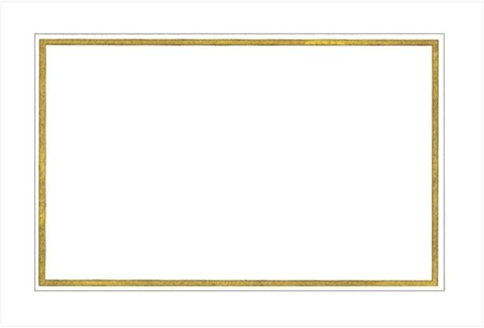 Caspari Golden Rule Place Cards, 50 Included