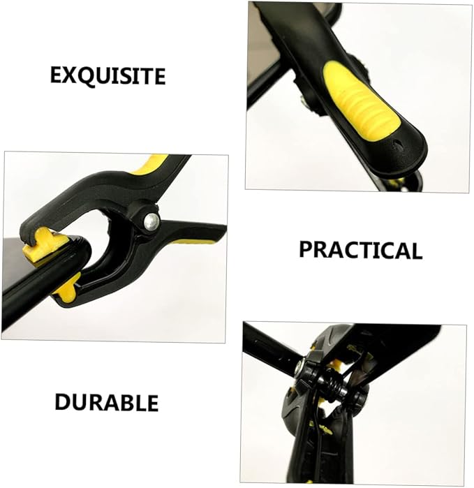 Mikikit 8pcs Screen Repair Clamp Kit Durable Lcd Screen Fastening Tools for Tablets Slip Grip Scratch-resistant Sponge Pad Easy to Use Heavy Duty Fixing Clamps