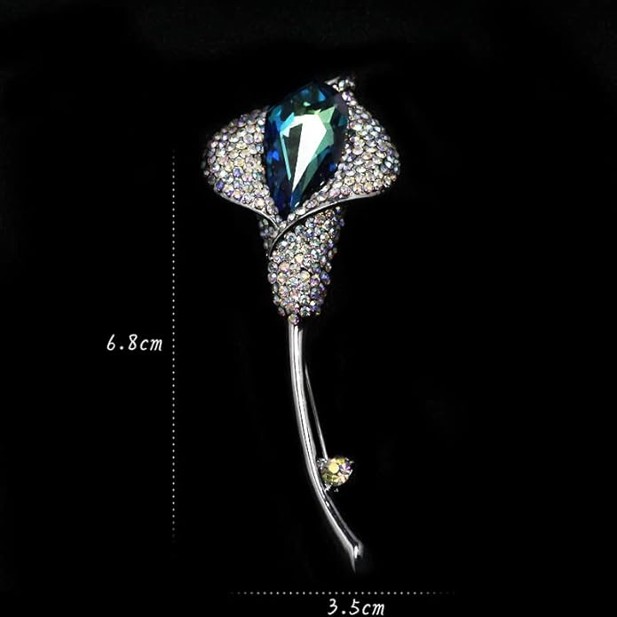 Brooch Pins For Women Fashion, Flower Brooches Jewelry For Women Floral Series Brooches And Pins Designer Lady's Costume