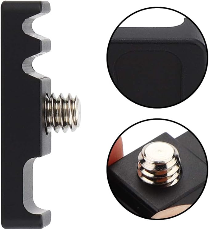 Camera Cage Cable Clamp - Portable Cage Fitting Wire Clip - Accessories Fixed Clip - 1/4 Inch Universal Lightweight Mounting