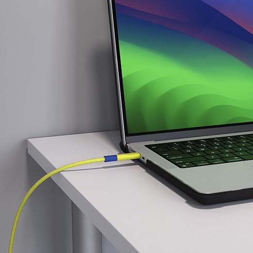 CASETiFY Powerthru USB-C to USB-C Cable (1m/3.3ft) - Art-Block