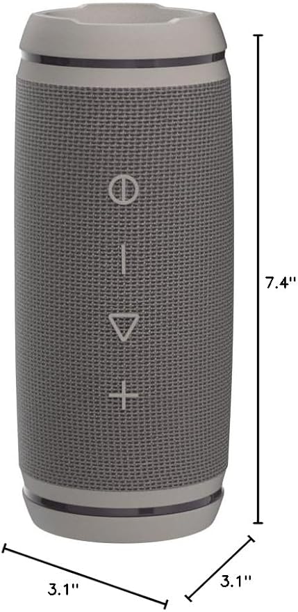 TREBLAB HD77 Bluetooth Speaker - Powerful 360° Sound with Impactful Bass, 30W Portable Wireless Audio, 20H Battery, IPX7 Waterproof, TWS Stereo, Shockproof Design for Outdoor, Beach, Pool, Jobsite
