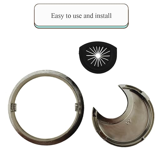 HAHIYO 2Pcs 2.4Inch/60mm Brushed Silver Zinc Alloy Desk Grommet Wire Grommet Cable Management Cord Hole Cover Desk Wire Hole Insert Wire Organizer for Computer Office Home School Equipment Systems