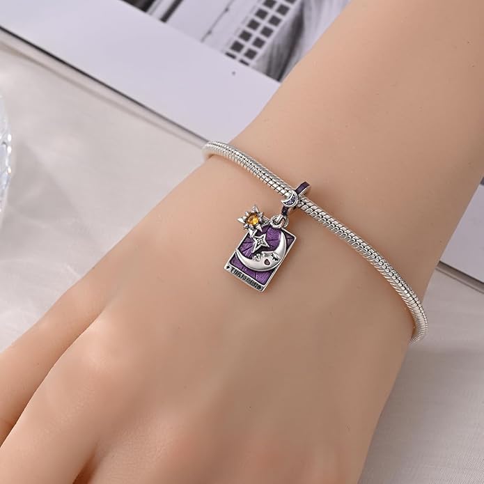 925 sterling silver bracelet necklace pendant, women's jewelry, a charming pendant suitable for matching the original bracelet, perfect for parties, birthdays, and as a jewelry gift