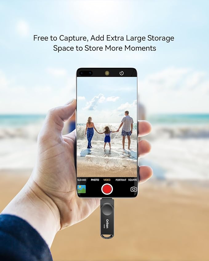 128GB 2-Pack USB C Flash Drive, Dual Drive USB 3.0 and Type C Thumb Drive Up to 110MB/s Read Metal Waterproof Portable for PC Laptop Tablet Android Smartphone iPhone 15 and More, Black