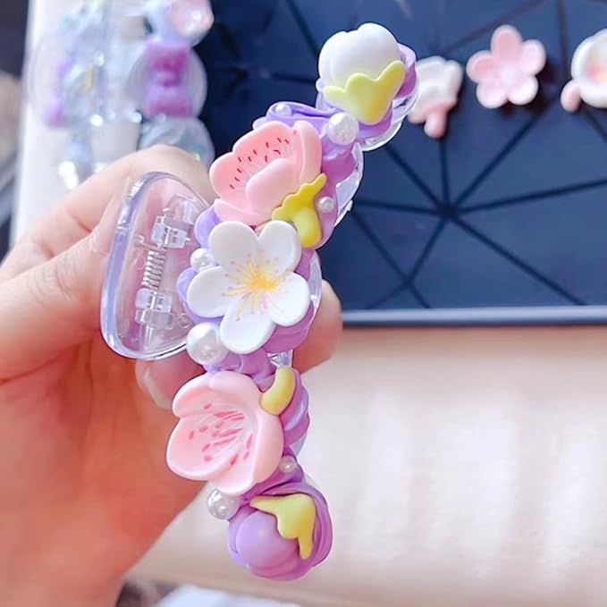 50pcs Cute Slime Charms Mixed Set Resin Flatback for DIY Craft Making and Ornament Scrapbooking Beads Assorted Candy Fruit Cake Resin Ornament Kit Making Supplies
