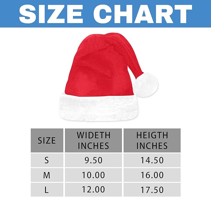 Personalized Santa Hat with Any Name, Unisex Custom Colourful Polyester Christmas Hat for Adults Kids, Family Holiday Party Xmas Hats for Birthday Christmas New Year