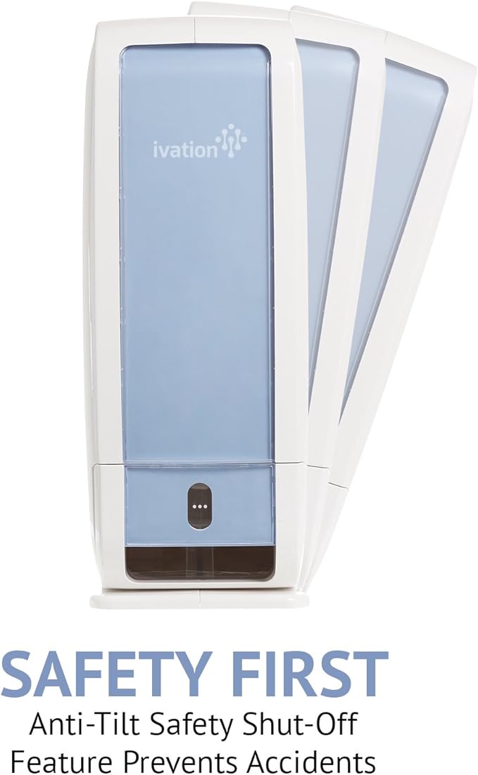 Ivation 13-Pint Small-Area Desiccant Dehumidifier Compact and Quiet - With Continuous Drain Hose for Smaller Spaces, Bathroom, Attic, Crawlspace and Closets - For Spaces Up To 270 Sq Ft, White