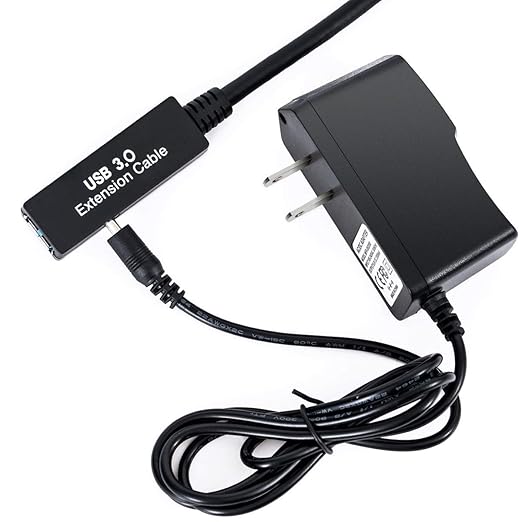 25Feet Active USB 3.0 extension cable,USB 3.0 Extension Cord A-Male A-Female,With Expansion Chipset Signal Boosters, Compatible With Oculus Quest 3,VR, Xbox, PS4, Webcam,etc.