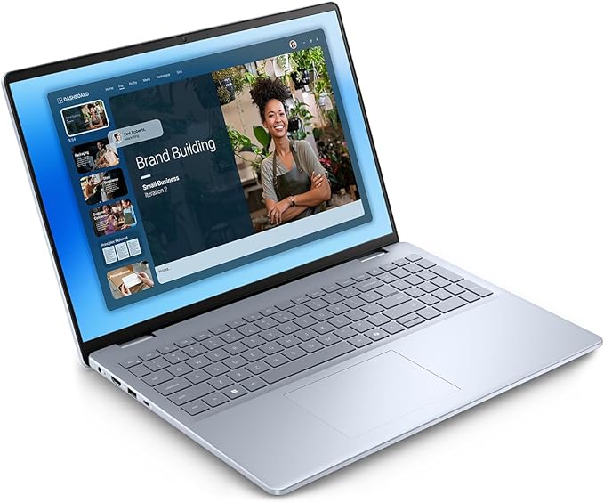 Dell Inspiron 16 Business Laptop - 16'' Touchscreen FHD+ Dsiaplay, Intel 10-Core 7 150U(Up to 5.4GHz) Express Charge, Backlit Keyboard, Windows 11 pro, Fingerprint (32GB RAM | 1TB SSD