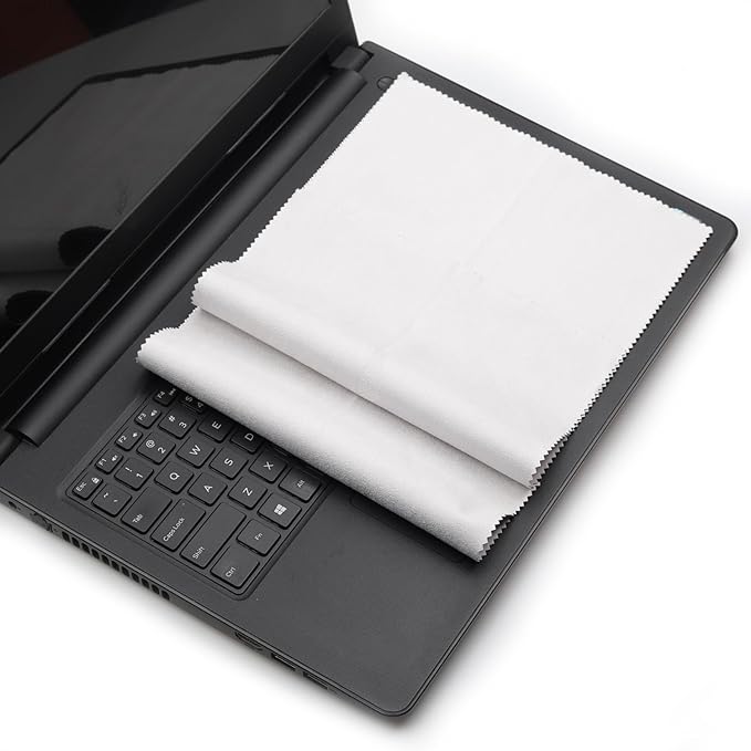 KEANBOLL 2-Pack 15.6 inch Laptop Microfiber Liner Cleaning Cloth, Laptop Keyboard Protector, Cleaning Screen Dust, Compatible with All 15.6"-16" Laptop