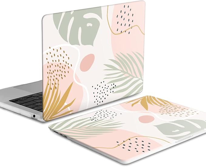 iCasso for MacBook Air 13 inch Case 2025 2024-2022 Release M4 A3240 M3 A3113 A2681 M2 with Liquid Retina Display, Hard Plastic Shell for Mac Air 13.6, TPU Keyboard Cover&Screen Protector, Morandi