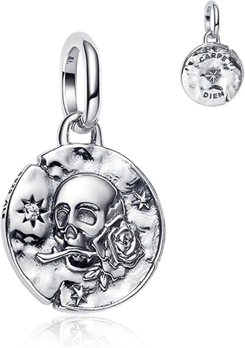MITSOKU 925 Sterling Silver Charms for Bracelets Necklaces Animal prototype Pendant Safety Chain Dangle Pendants Beads Christmas Day Charms Jewelry Gift for Women