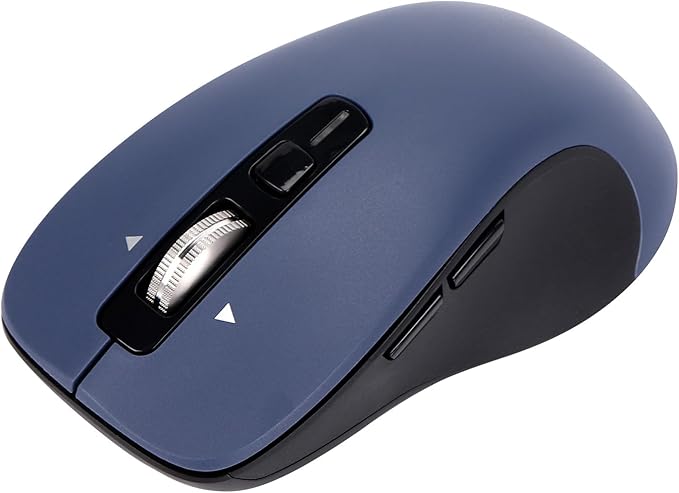 Wireless Mouse, Full-Size Silent Mouse, 36-Month Battery Life, 4 Way Navigation, 1000-3000 Adjustable DPI, 2.4GHz USB-A Receiver for Computer, Laptop, PC, Chromebook, Notebook