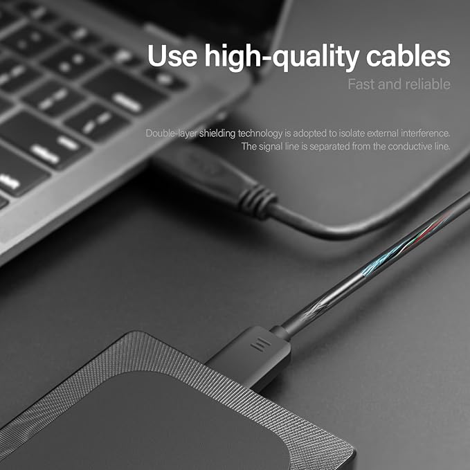 500GB Ultra Slim Portable External Hard Drive HDD-USB 3.0 for PC, Mac, Laptop, PS4, Xbox one,Xbox 360 Model A4