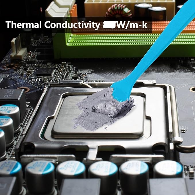 HY500-200g CPU Thermal Heatsink Grease Paste Compound Thermal Conductivity: >1.93W/m-k Carbon Based High Performance for CPU PC GPU PS5-200 Grams …