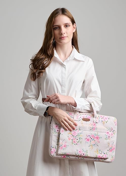 Maison d'Hermine Laptop bag with front pocket Stain and water repellent Cotton canvas