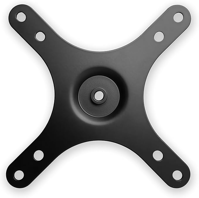 Kado Portable Monitor Stand Adapter Bracket Plate Tripod, Wall Mount Arm Mount 1/4" Screw Hole to 100x100mm 75x75mm Universal, Tripod Camera Stand for Desktop Monitor Portrait/Landscape Mode