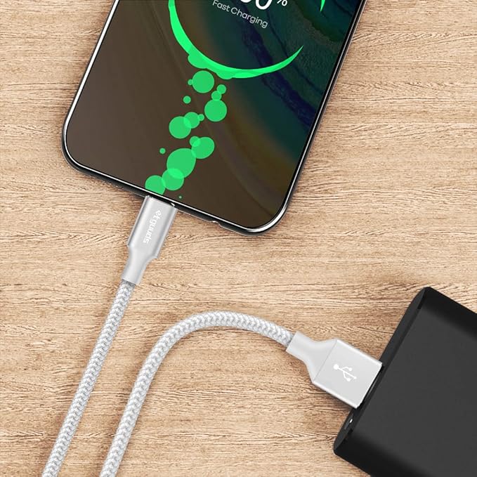 etguuds 4ft USB A to USB C Cable 3A Fast Charging, 2-Pack USB A to USB Type C Charger Cord for iPhone 16 15 Pro/Pro Max/Plus, for Samsung Galaxy S24 S23 S22 S21 S20 S10 A55 A54 Flip Note, Moto, White
