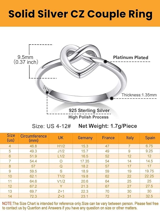 Bestyle 925 Sterling Silver Ring for Women, Minimalist Claddagh Ring Celtic Knot Ring for Women, Irish Promise Wedding Band, Gold/Rose Gold Vermeil Women Band Ring, Stackable, Gift for Her