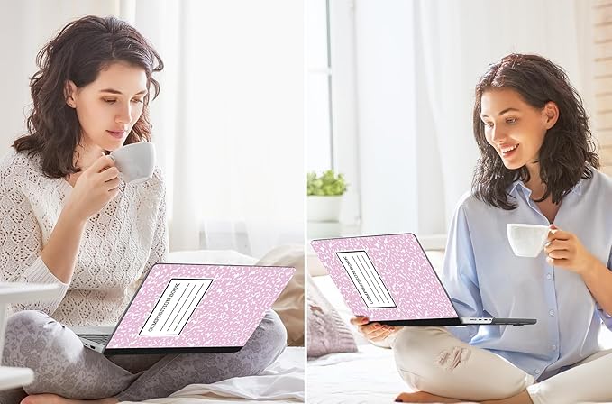 Tuiklol for M4 MacBook Pro 14 Inch Case 2024-2021 Release A3112 A3401 A3185/M3 A2918 A2992/M2 A2779/M1 A2442 Pro/Max Chip,Hard Shell Case with Screen Protector for Touch ID,Composition Book