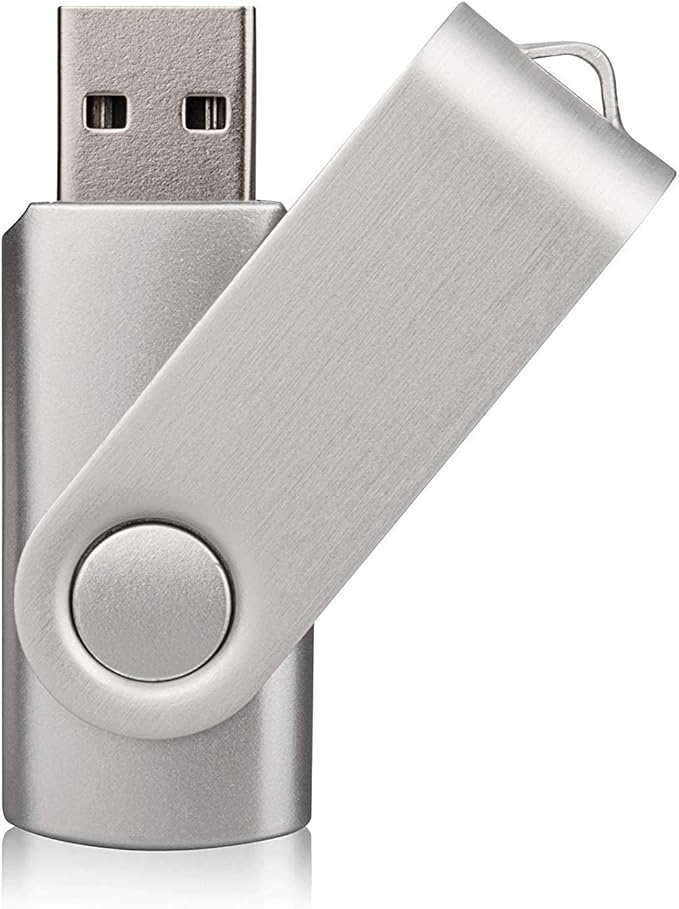 Aiibe 10 Pieces 32GB USB Flash Drive 10 Pack USB 2.0 Memory Stick Thumbdrives (Mix Colors : Black Blue Red Green Orange White Yellow Pink Purple Silver)