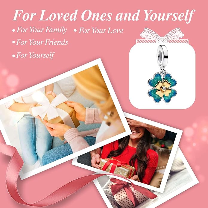 Cute Fashion Heart Charms,S925 Sterling Silver Charm,Bead for Bracelets and Necklaces,For Women Jewelry Present