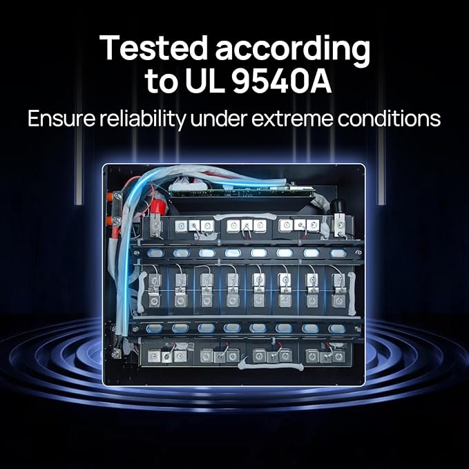 ECO-WORTHY Home Power Station Backup Power,AC 10000W Output+20480Wh LiFePO4 Battery Support Communication,Bluetooth and WiFi,LCD Battery Monitor,for Home Backup,Emergency,Solar System Components