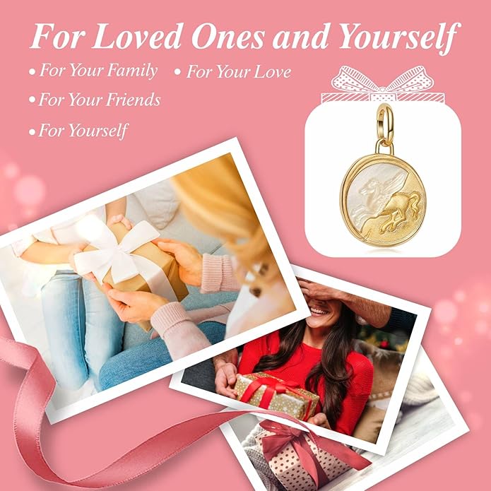 Cute Fashion Heart Charms,S925 Sterling Silver Charm,Bead for Bracelets and Necklaces,For Women Jewelry Present
