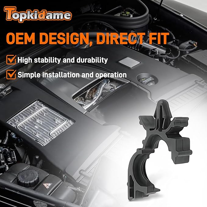 30pcs 1/2" OD 11/32" ID Wire Loom Routing Clips for GM 8911473