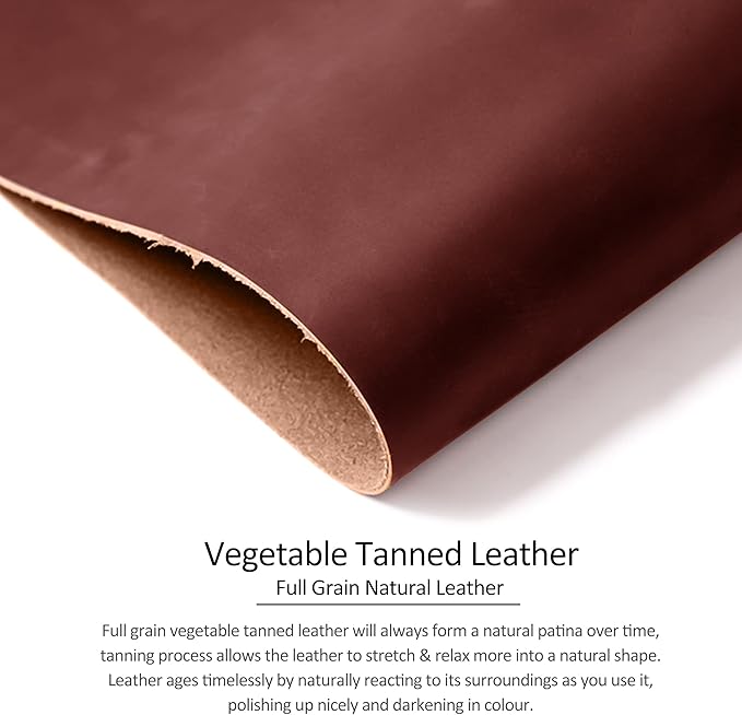 TobbinGear Leather Belt Phone Pouch, Left Handed Leather Cell Phone Holster, Universal Phone Case with Belt Loops, for Men and Women Coffee Large