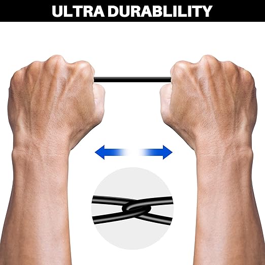 Cat5e Ethernet Cable 25 FT, Long Cat 5e Internet Cable, Black Snagless Patch Cord, Flexible, Network, LAN, PoE, Standard RJ45 Connector for PC, Server, Router, Modem, TV, PS5 - with 15 Cable Ties