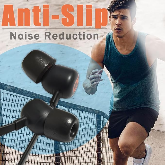 Memory Foam Tips Replacement Ear Tips Fit 5mm-7mm Anti-Slip Isolation Noise Replacement Earbuds Tips for in-Ear Earphones with Storage Box