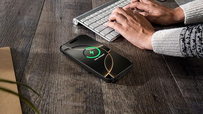 Battery Case for iPhone 16 Pro Max, Upgraded 12000mAh Rechargeable Portable Extended Battery Pack Supported Qi Wireless Charging Case Compatible with iPhone 16 Pro Max (6.9 inch) Charger Cover (Black)