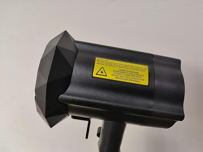 Poeland Garden Lights Moving Laser Christmas Lights Star Projector for Home and Garden
