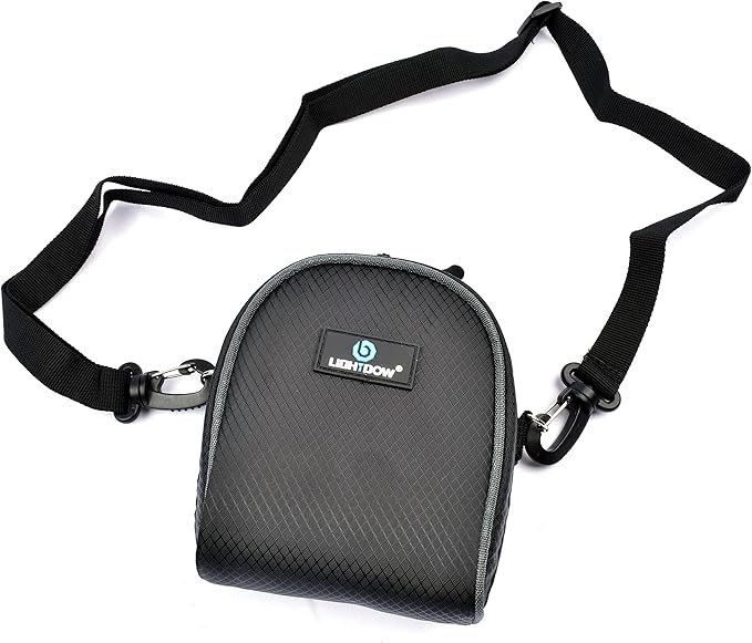 Lightdow Camera Filter Bag - Detachable 8-Slot Lens Carry Case with Belt Loop Pouch - Water-Resistant & Dustproof Design for 37mm-95mm Filters