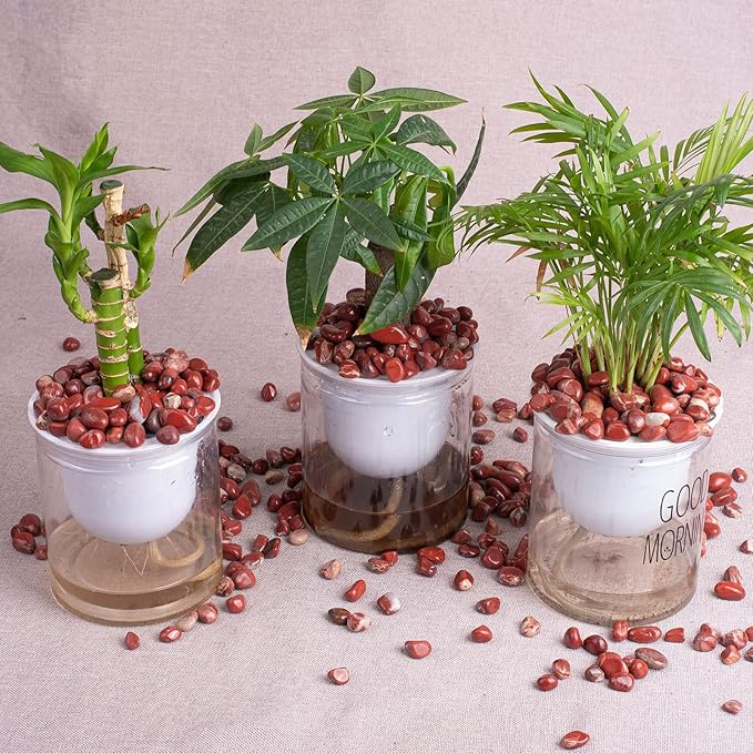 Polished Red Jasper Crystal Chips Set, 0.4", 128 Pcs - Handpicked Tumbled Stones and Crystals Bulk for Healing, Reiki, Meditation, Witchcraft and Home Decor