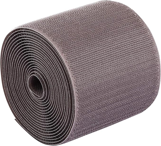 WILLBOND 2 Pack 10 ft x 3 Inch Cable Floor Strip Cable Cover Cords Carpet Protector Management Hook and Loop Tape for Wires on Floor Cords and Prevent a Trip Hazard (Gray)