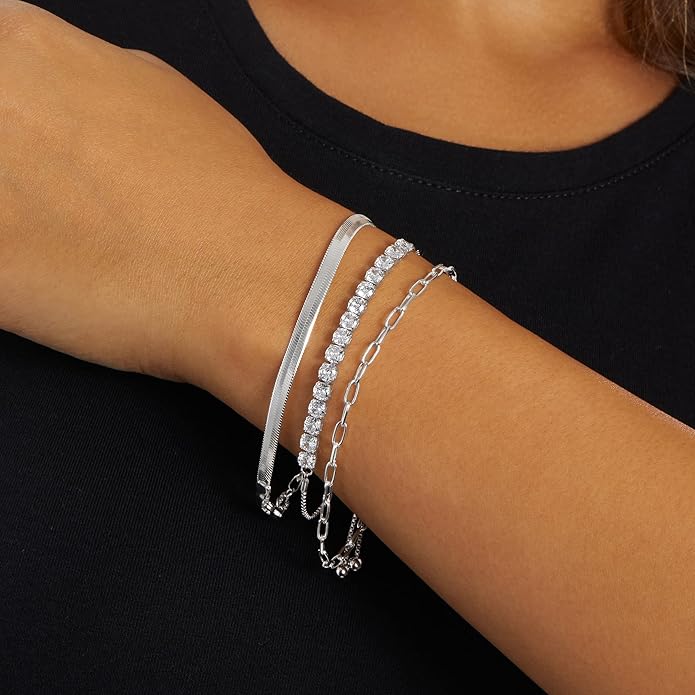 Amazon Essentials 14K Paperclip Chain Bracelet
