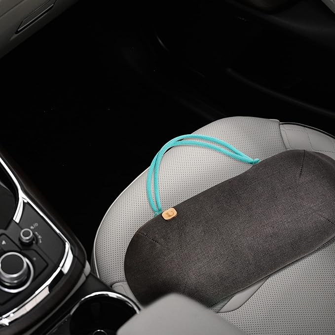 Car Air Freshener - Lasts 365+ Days No Chemicals 100% Activated Bamboo Charcoal Fragrance-Free Deodorizer, Natural Auto Odor Eliminator, Purifier, Neutralizer, Absorb Smoke Smell