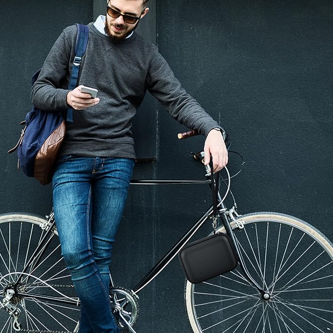 Portable Charger Power Bank Case for 2PCS Swyop/for Feob/for Charmast/for JEJILL/for LanLuk/for VEGER/for iWALK/for Taegila/for Kuulaa and More Small Charging Battery Pack - Bag Only (Black)