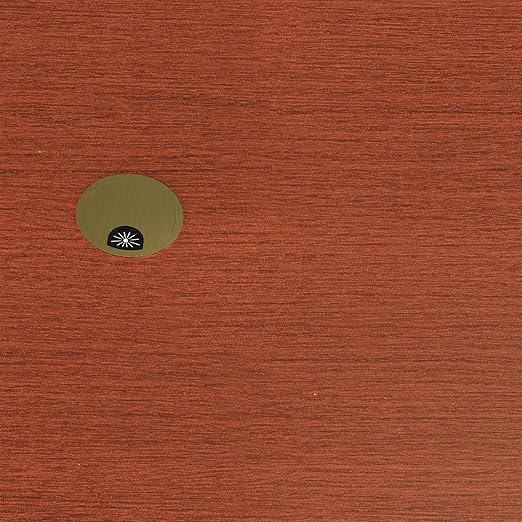 Desk Grommet 2-1/8 Inch 53mm, Zinc Alloy Computer Desk Wire Hole Cover, Office Desktop Cord Cable Hole Metal Ring, Bronze Tone