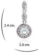 Crystalline Azuria Jewelry Sets For Women Wedding Jewelry Sets Bridal Jewelry Set With Necklace And Earring For Bride Cubic Zirconia Bridesmaid Jewelry