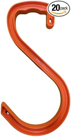 HIGH 5 Hook Grande - Heavy Duty, Industrial Safety Hook for Hanging Cables, Cords, Hoses and Welding Leads. 250 lb Capacity (Box of 20)