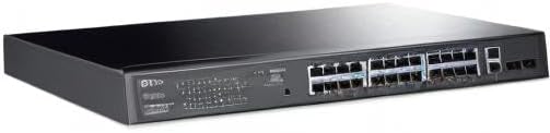 TP-Link TL-SG1428PE 24 Port Gigabit PoE Switch Easy Smart Managed 24 PoE+ Port @250W w/ 2 UL Gigabit Ports + 2 SFP Slots PoE Auto Recovery QoS, Vlan, IGMP & LAG