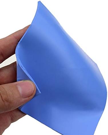 Thermal Pad, 100x100x1.5mm Highly Efficient Thermal Conductivity 12 W/mK, Insulated Heat Resistant High Temperature Resistant Silicone Pad for Heat Sink LED Cooling